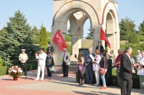 Торжественный митинг Партии коммунистов в День Освобождения Молдовы от немецко-фашистских и румынских оккупантов (ФОТО, часть I)