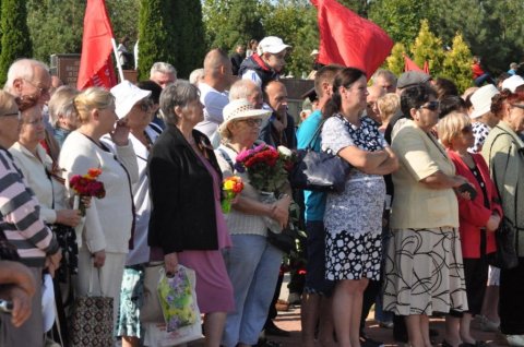 Торжественный митинг Партии коммунистов в День Освобождения Молдовы от немецко-фашистских и румынских оккупантов (ФОТО, часть II)