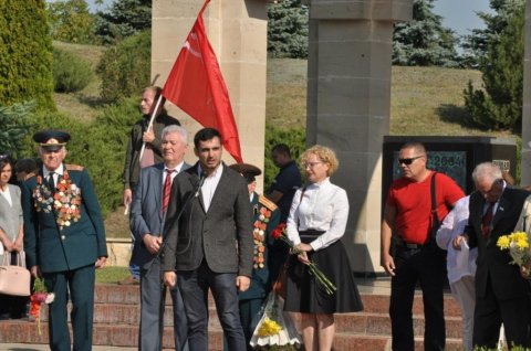 Торжественный митинг Партии коммунистов в День Освобождения Молдовы от немецко-фашистских и румынских оккупантов (ФОТО, часть II)