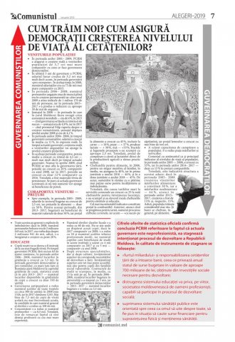 Cum trăim noi? Cum asigură democrații creșterea nivelului de viață al cetățenilor?