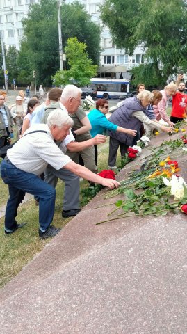 Митинг по случаю Дня освобождения Бессарабии от румынских оккупантов