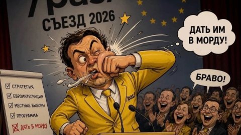 ПАРТИЯ ОБРАТНОГО ЭФФЕКТА: НА СЪЕЗДЕ PAS КОНСТАНТИН ОБОРОК ПРИЗВАЛ БИТЬ ОППОНЕНТОВ ПО ЛИЦУ